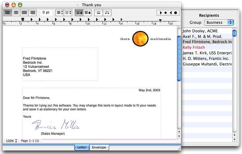 LetterWorks Screenshot